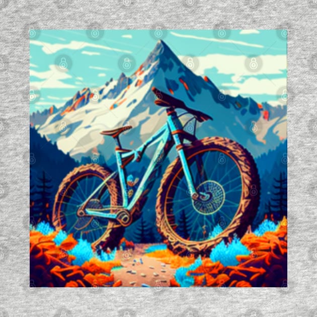 mountain bike bicycle cycling mountain biker cyclist mountains by A&A